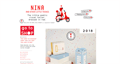 Desktop Screenshot of ninalittlethings.com